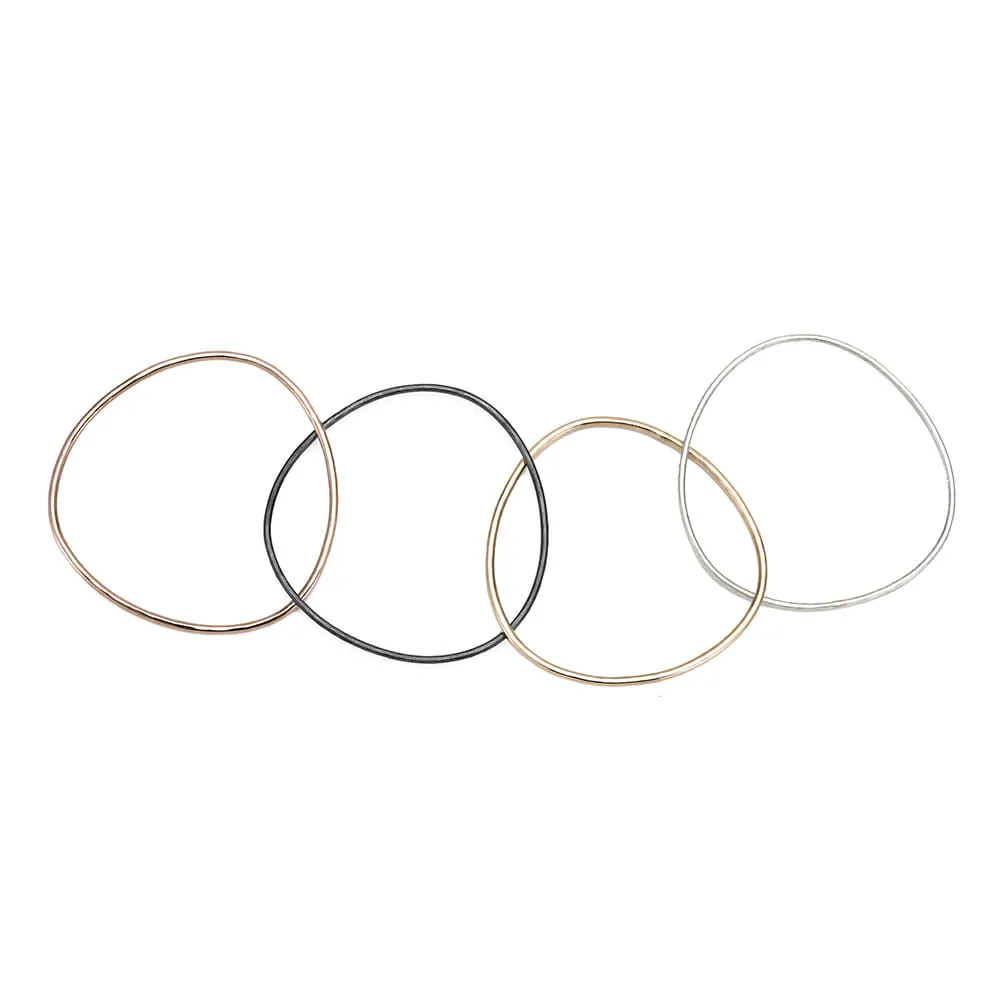 4-Loop Four-Color Interlocking Bracelet