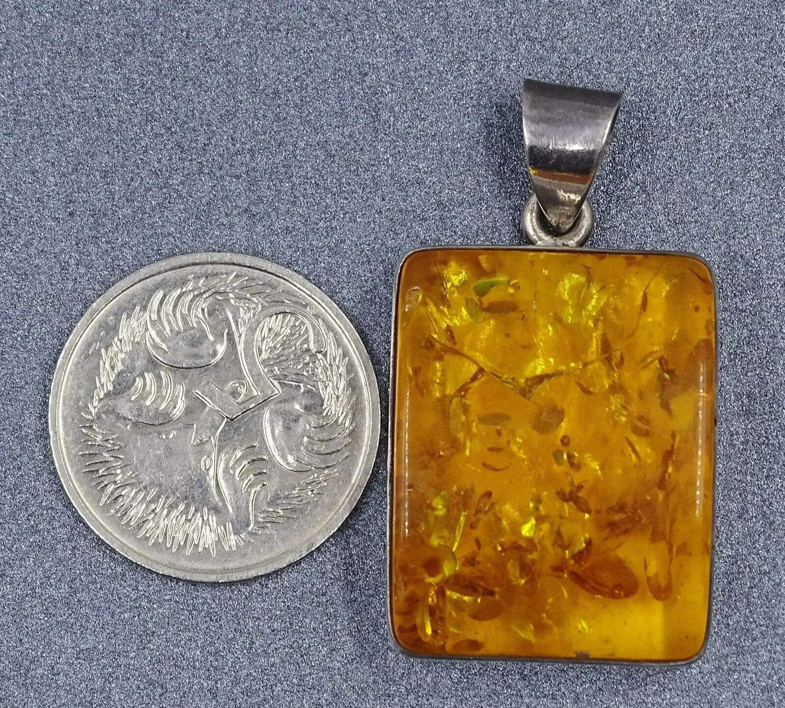 Amber 925 Sterling Silver Necklace