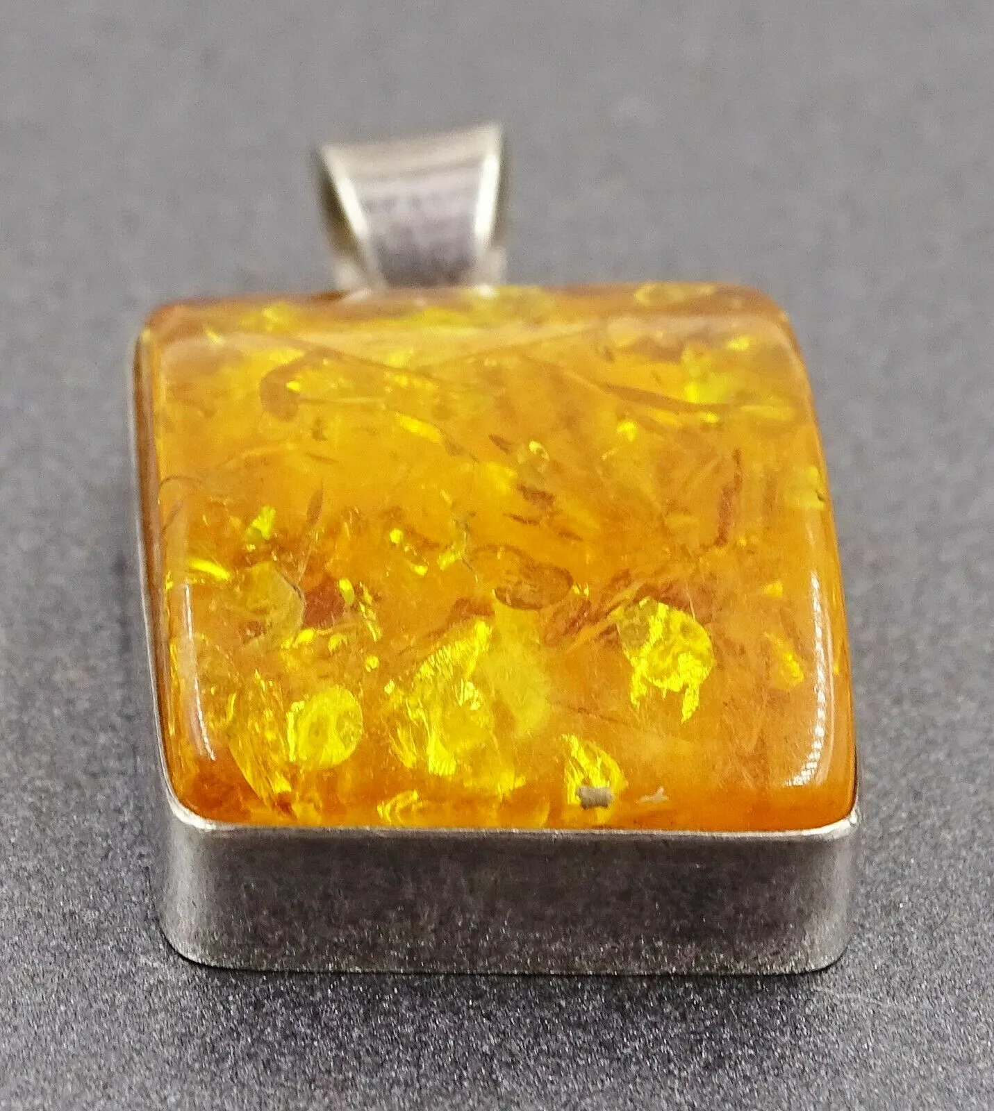 Amber 925 Sterling Silver Necklace