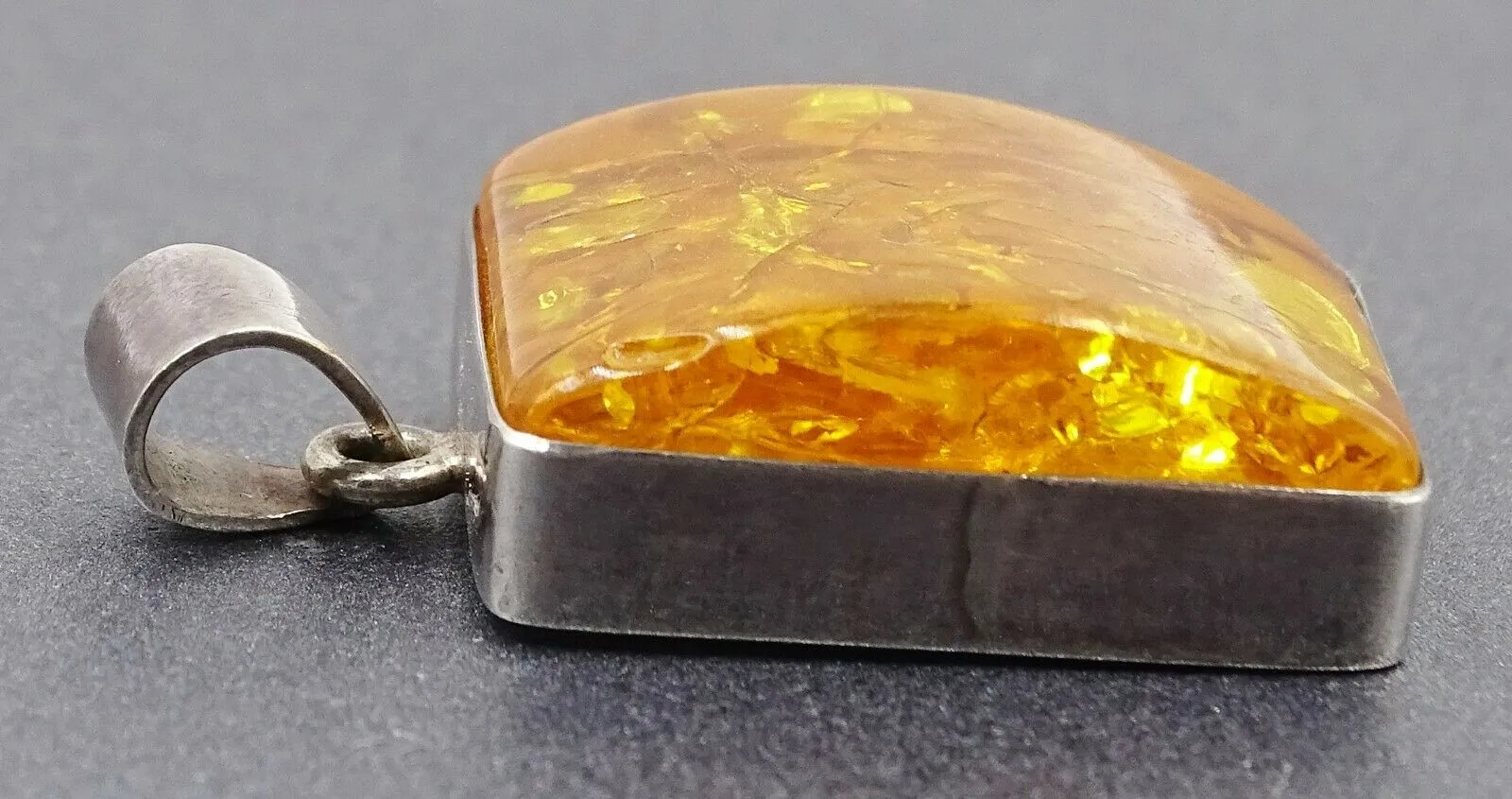 Amber 925 Sterling Silver Necklace