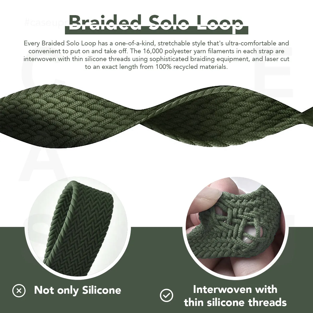 Apple Watch Braided Solo Loop