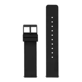 Black Rubber Strap