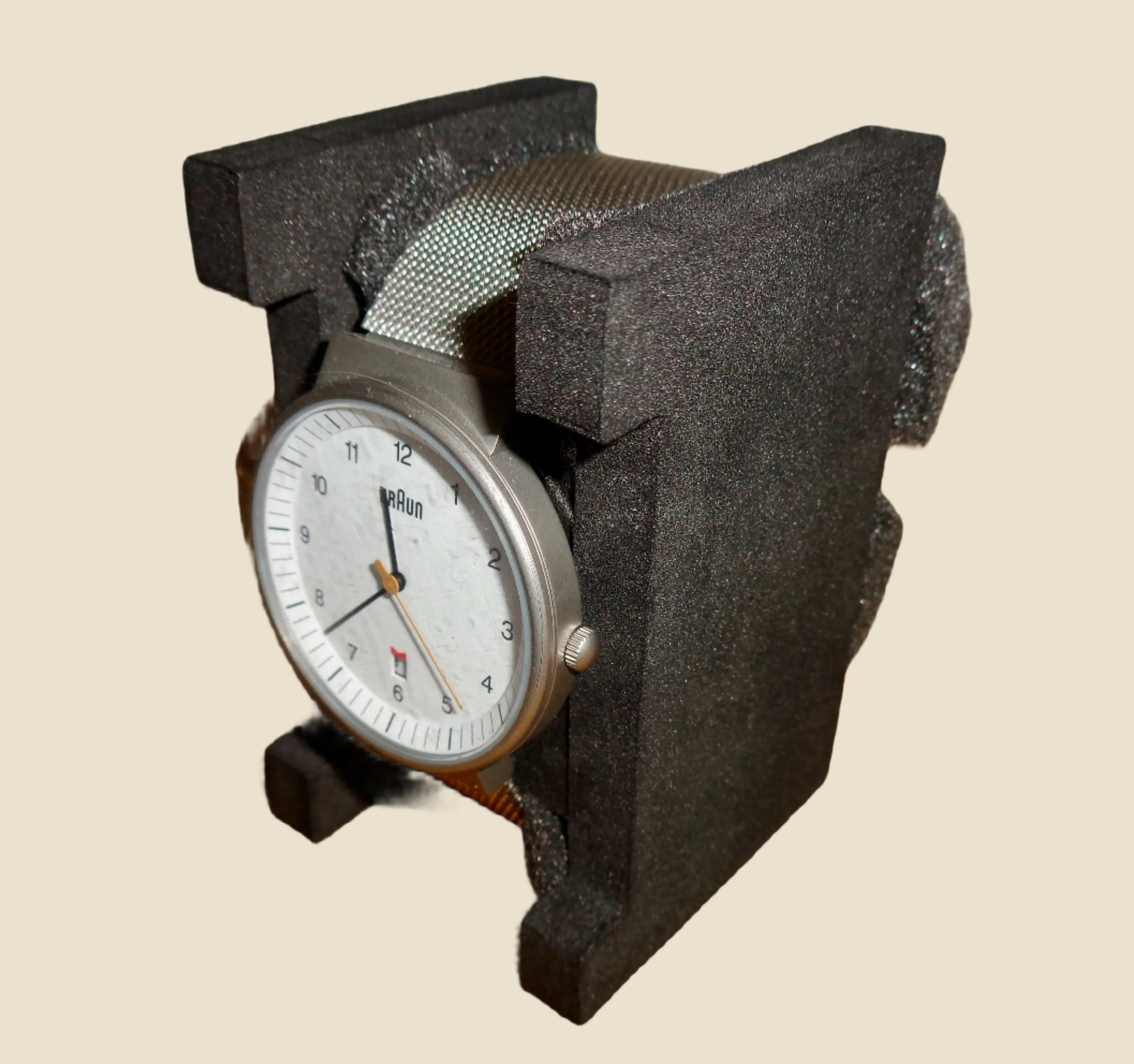 Braun BN0032 Quartz Analogue Three Hand And Date Wristwatch