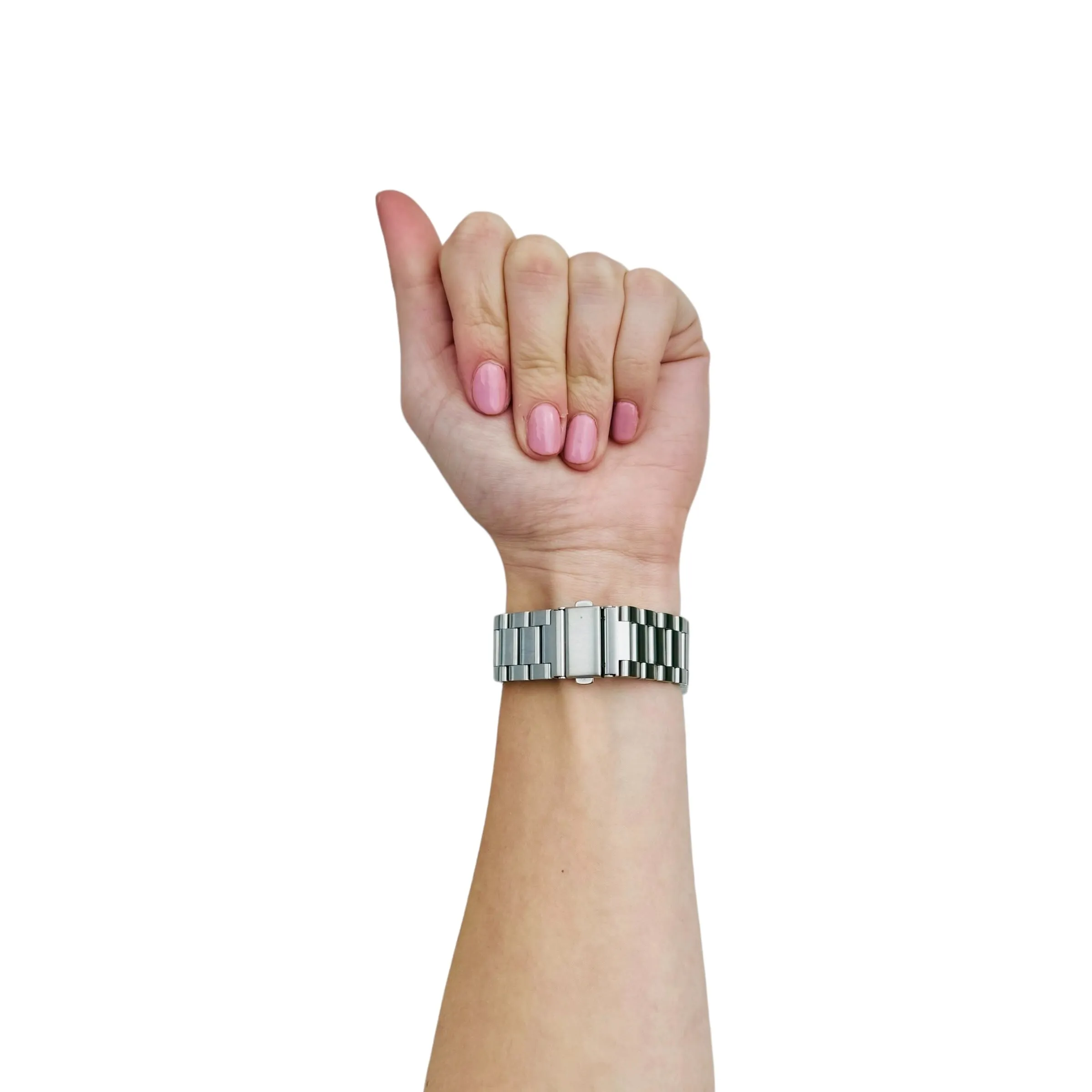 Fitbit Charge 5 Stainless Steel Link Watch Strap