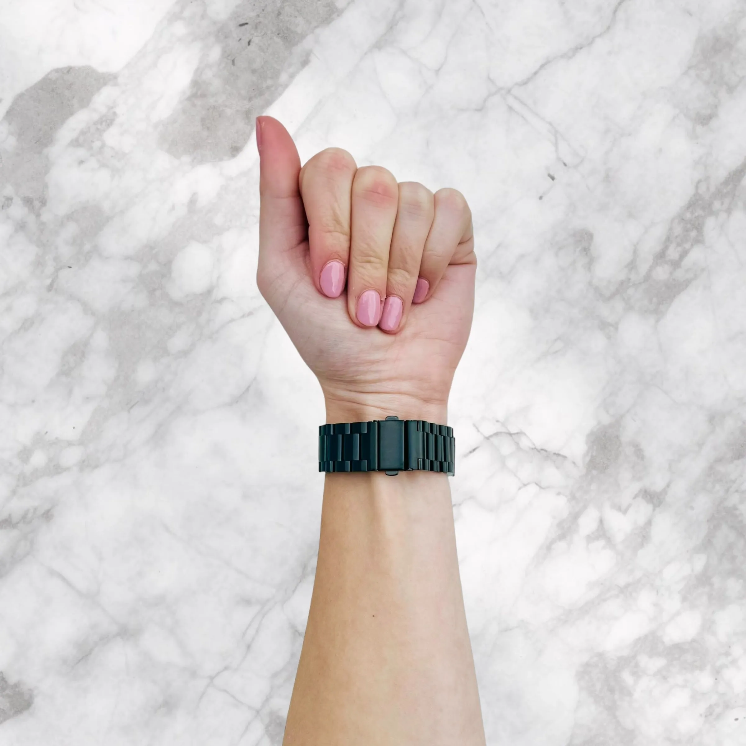 Fitbit Charge 5 Stainless Steel Link Watch Strap