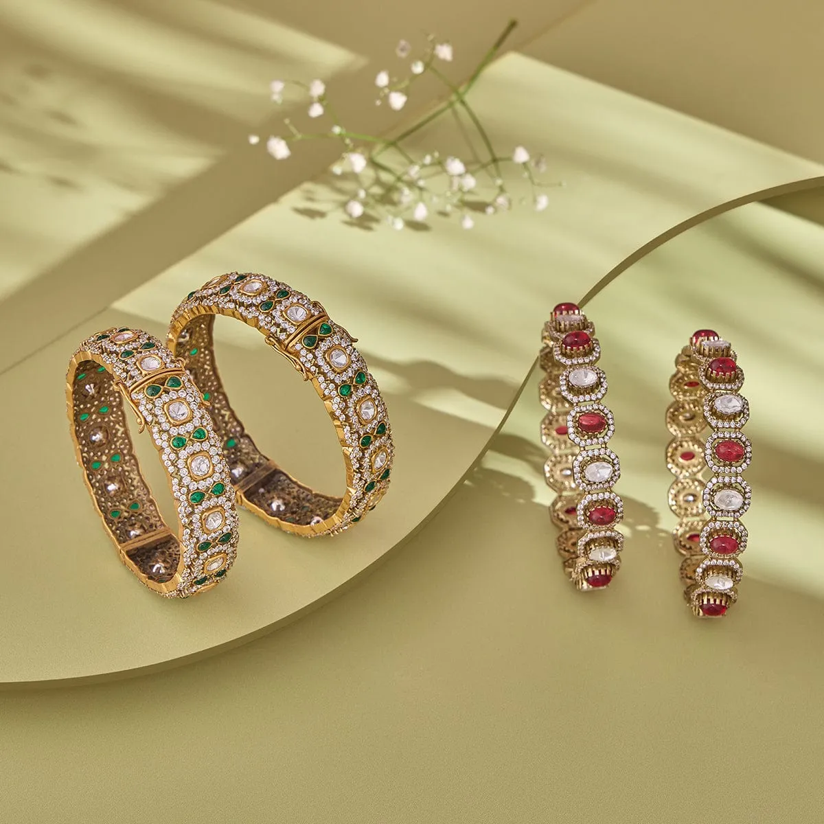 Kundan Bangle 173927