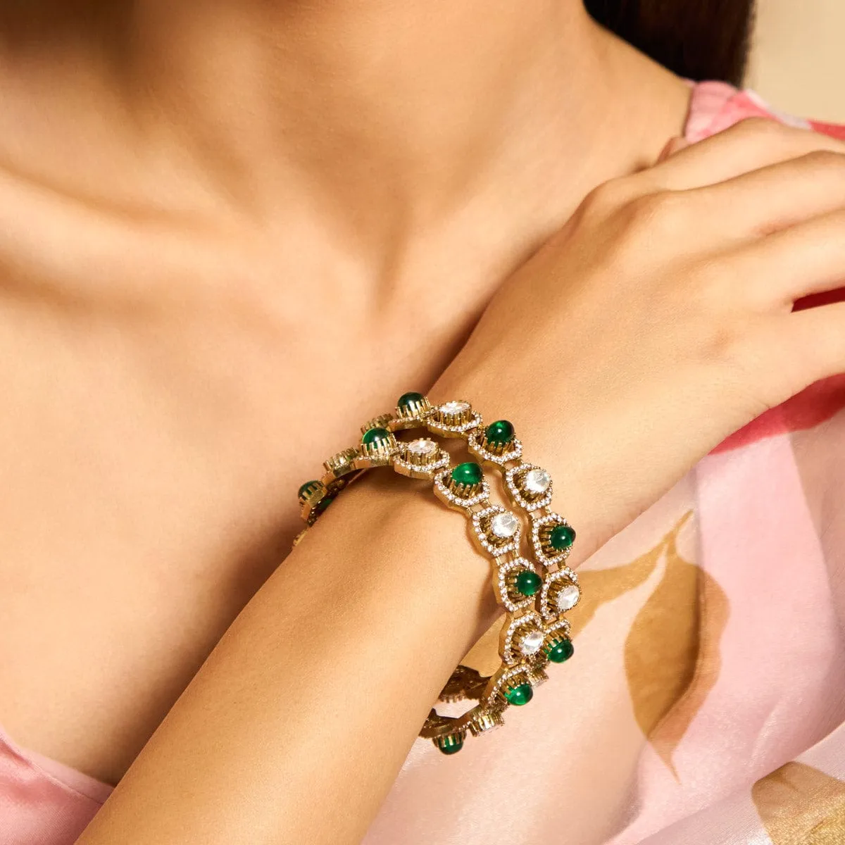 Kundan Bangle 173927