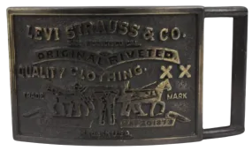 Levi Strauss & Co Made in the USA Belt Buckle