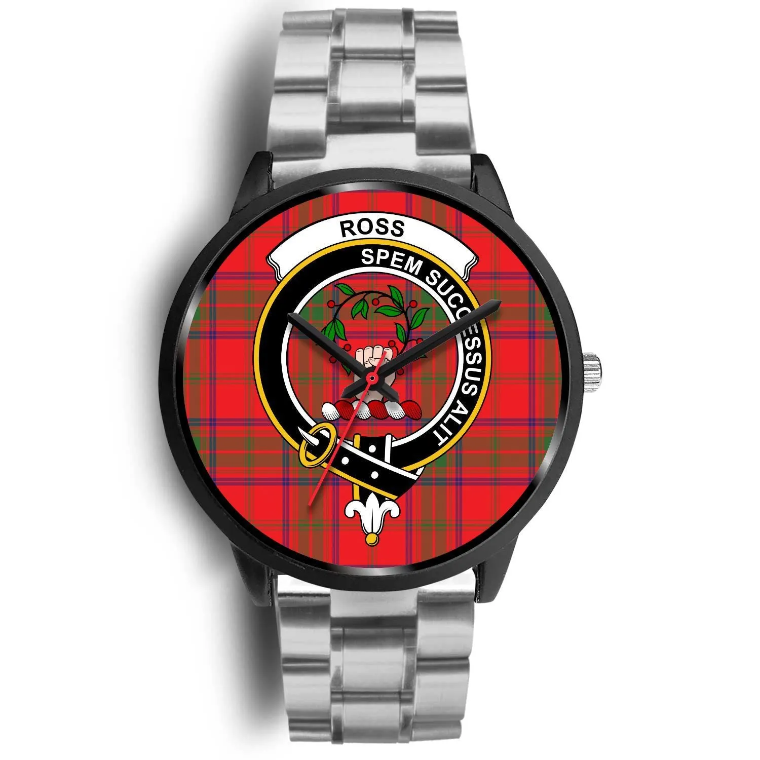 Ross Modern Clan Badge Tartan Black Watch