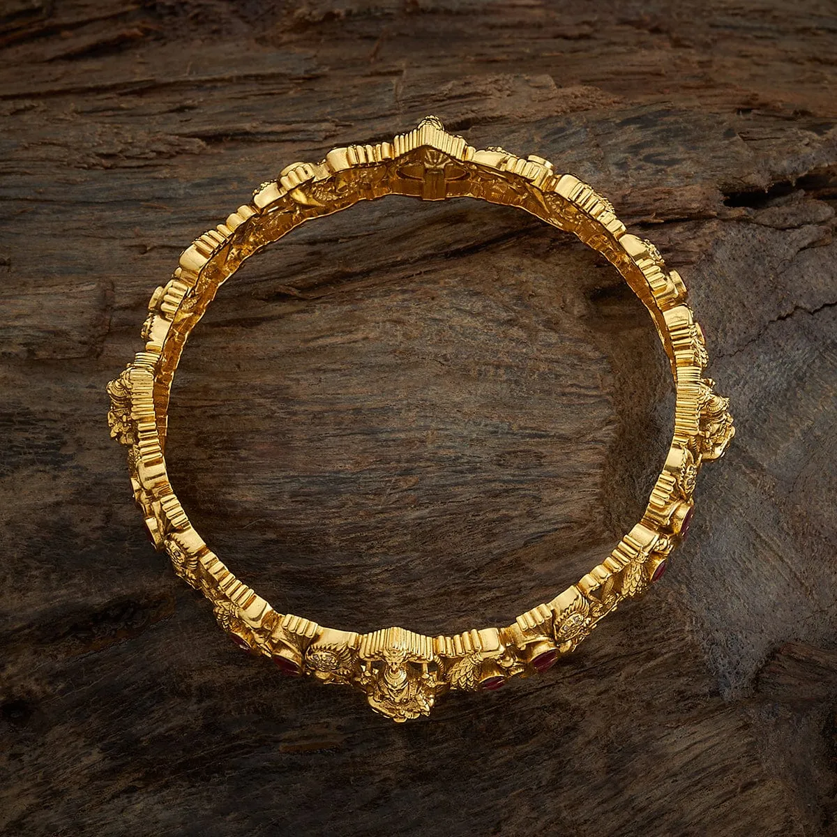 Silver Temple Bangle 162673