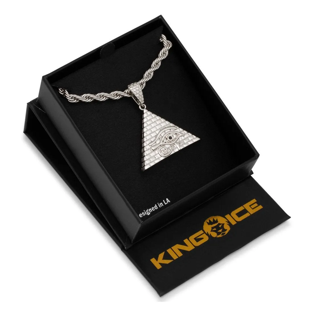 The All Seeing Eye Pyramid Necklace