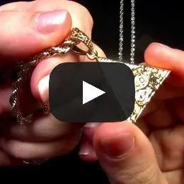 The All Seeing Eye Pyramid Necklace