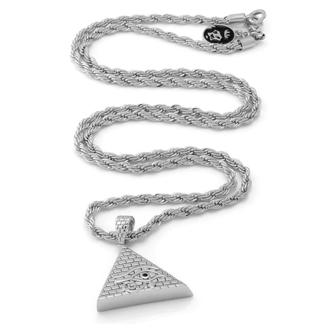 The All Seeing Eye Pyramid Necklace