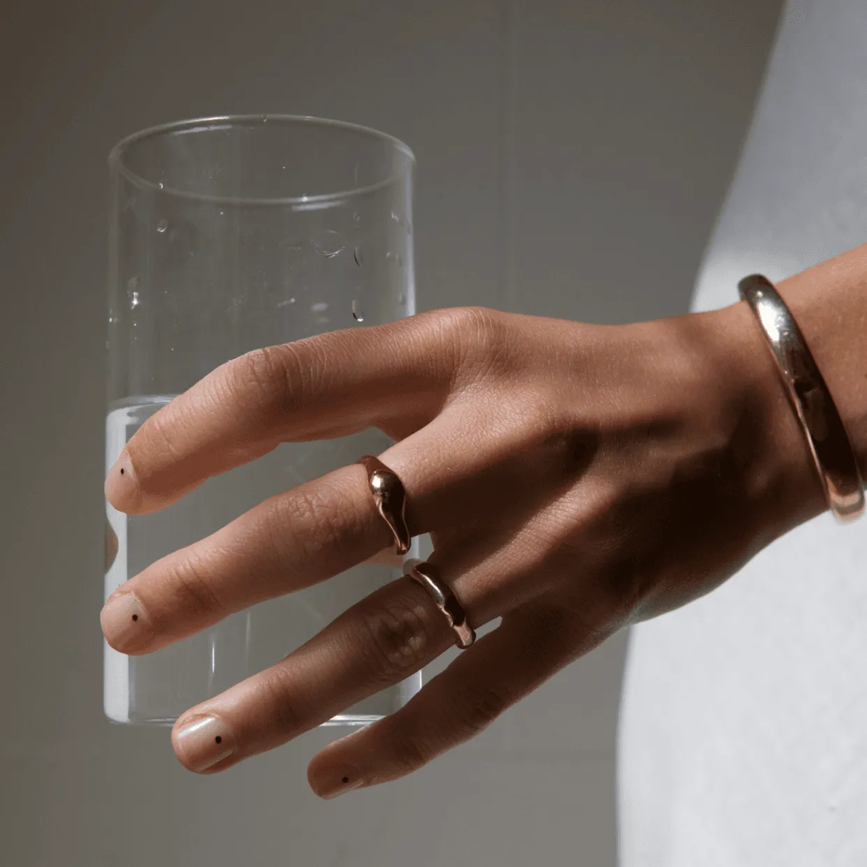 THE JUNE RING - 18k gold vermeil