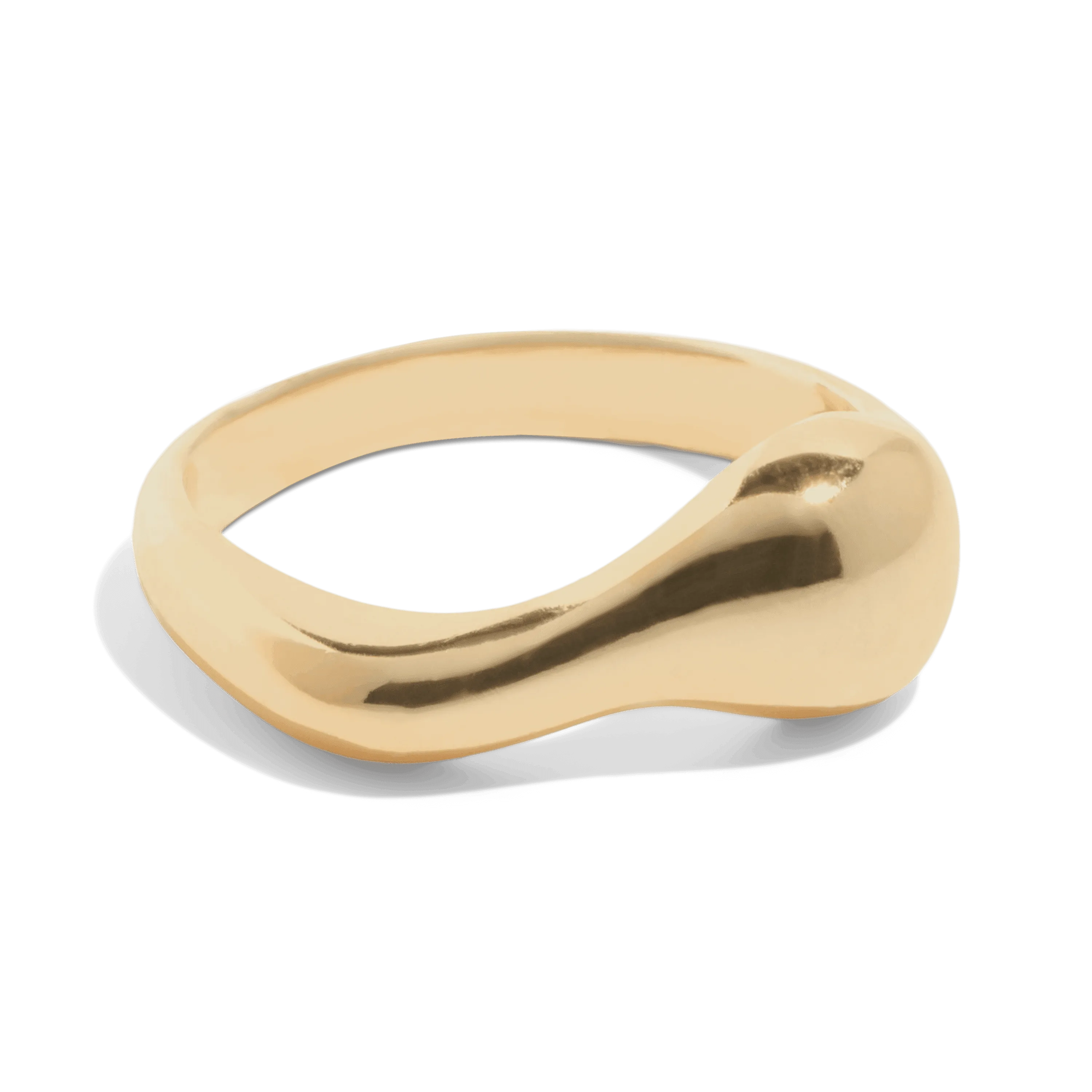 THE JUNE RING - 18k gold vermeil