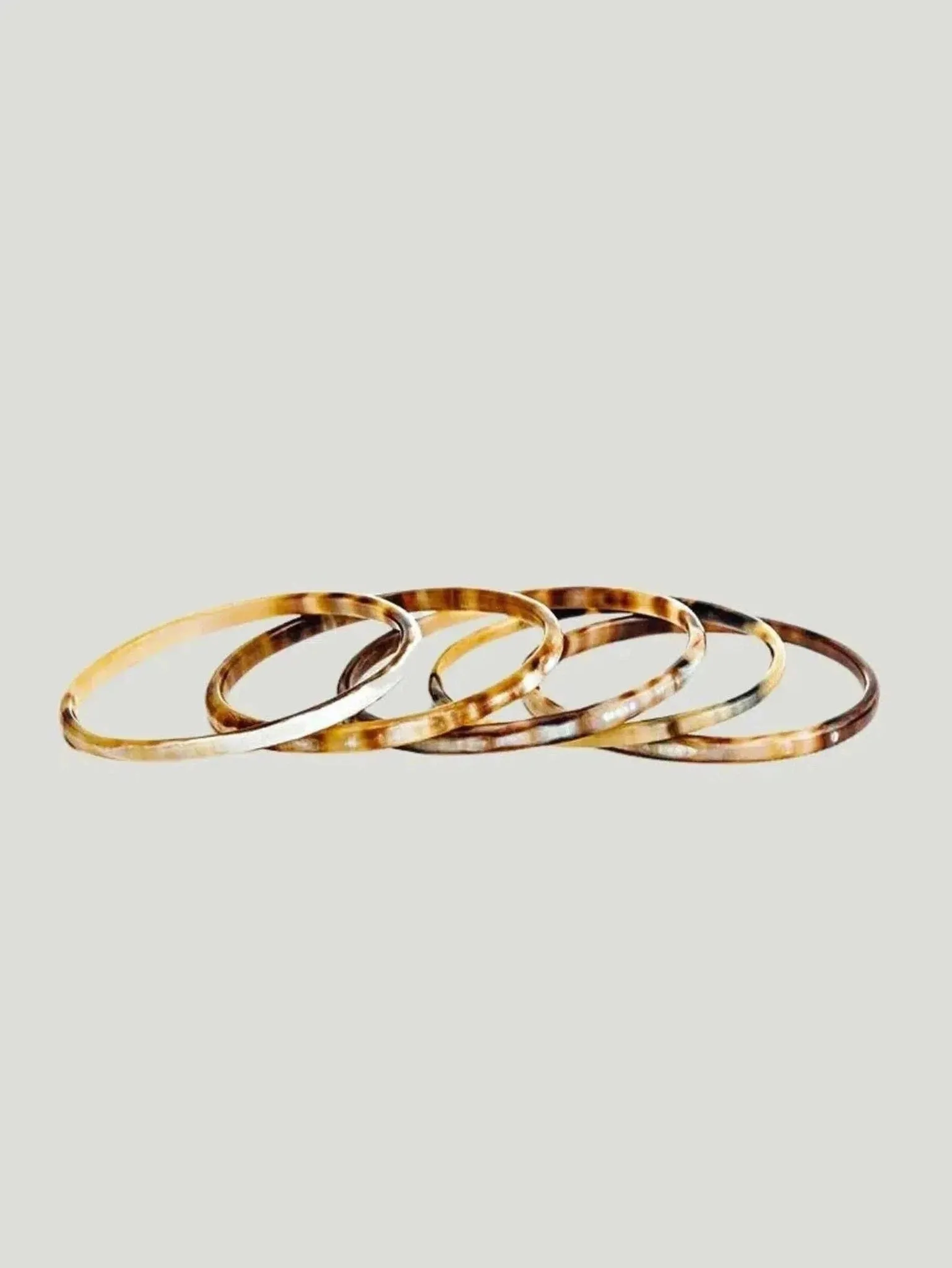 Tribe and Glory Ankole Horn Bangles