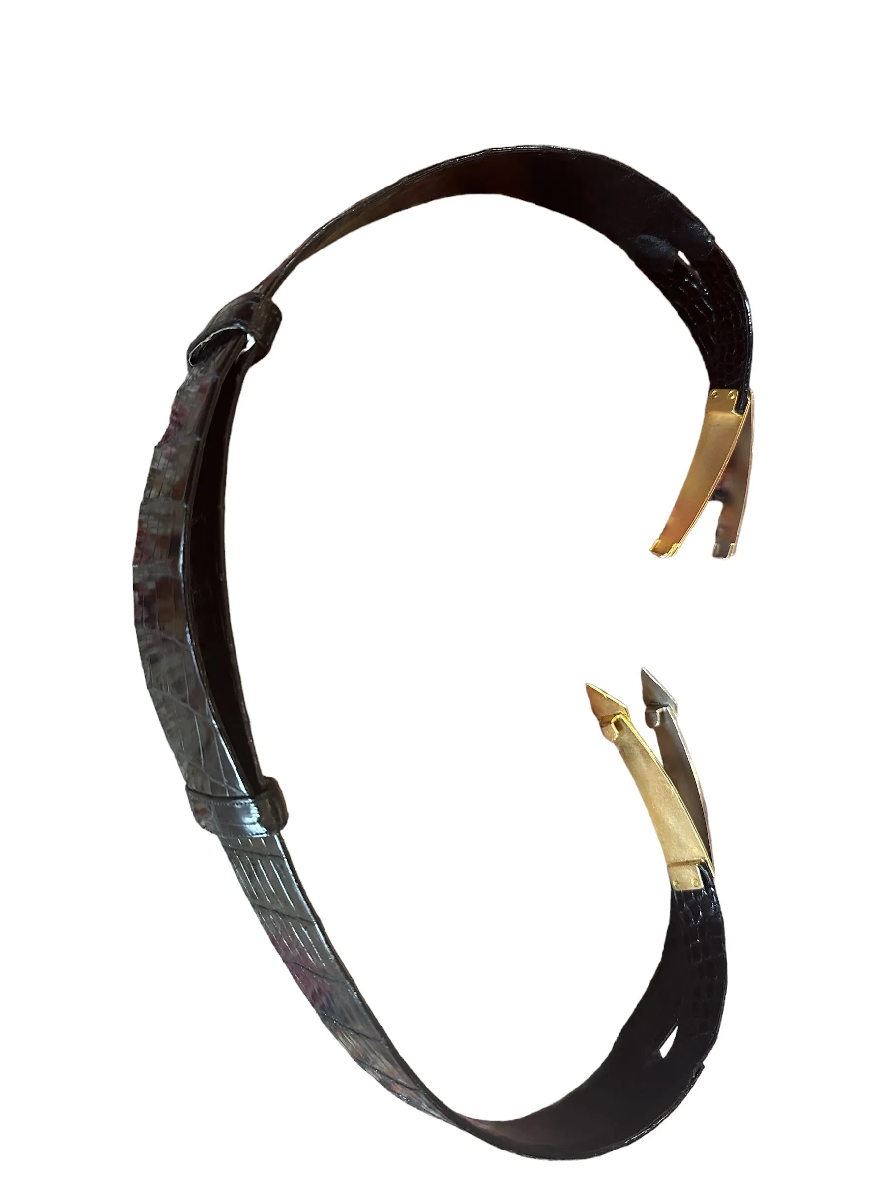 Vintage Judith Leiber Black Belt